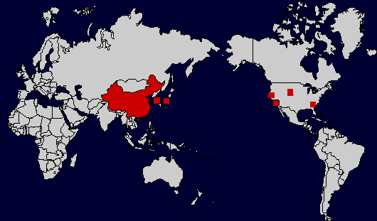 world map